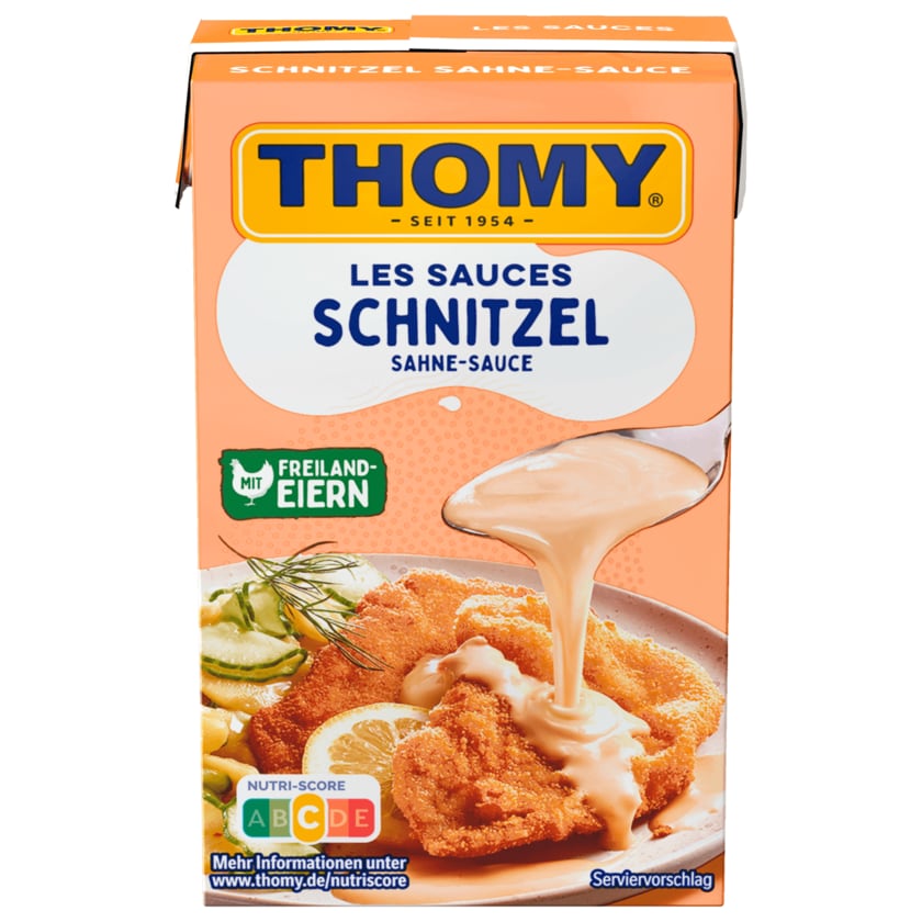 Thomy Les Sauces Schnitzel Sahne Sauce 250ml